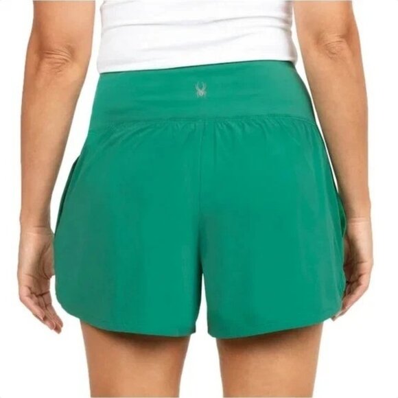 Spyder Women's Woven Short, Green, Size XL, (NWT) - Picture 2 of 3